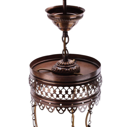 Turkish Mosaic Chandelier Light Ceiling Hanging Lamp 5 Pendant Light Light Fixture